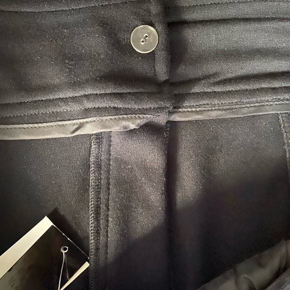 NWT GRACE DANE LEWIS Safari Ponte Skirt black s14W - Picture 7 of 7